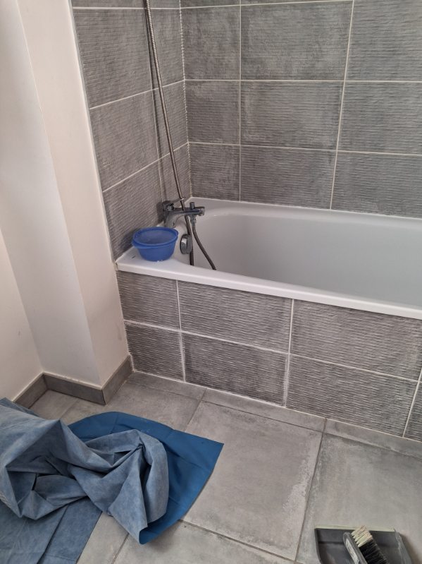 Rénovation salle de bain terminée